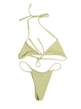 CSB x Isabelle Mathers Triangle Bikini Set in Green